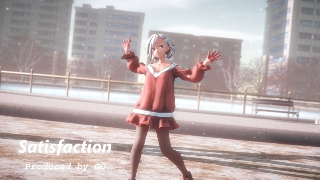 Mmd つみ式 折岸みつ Satisfaction Youtube