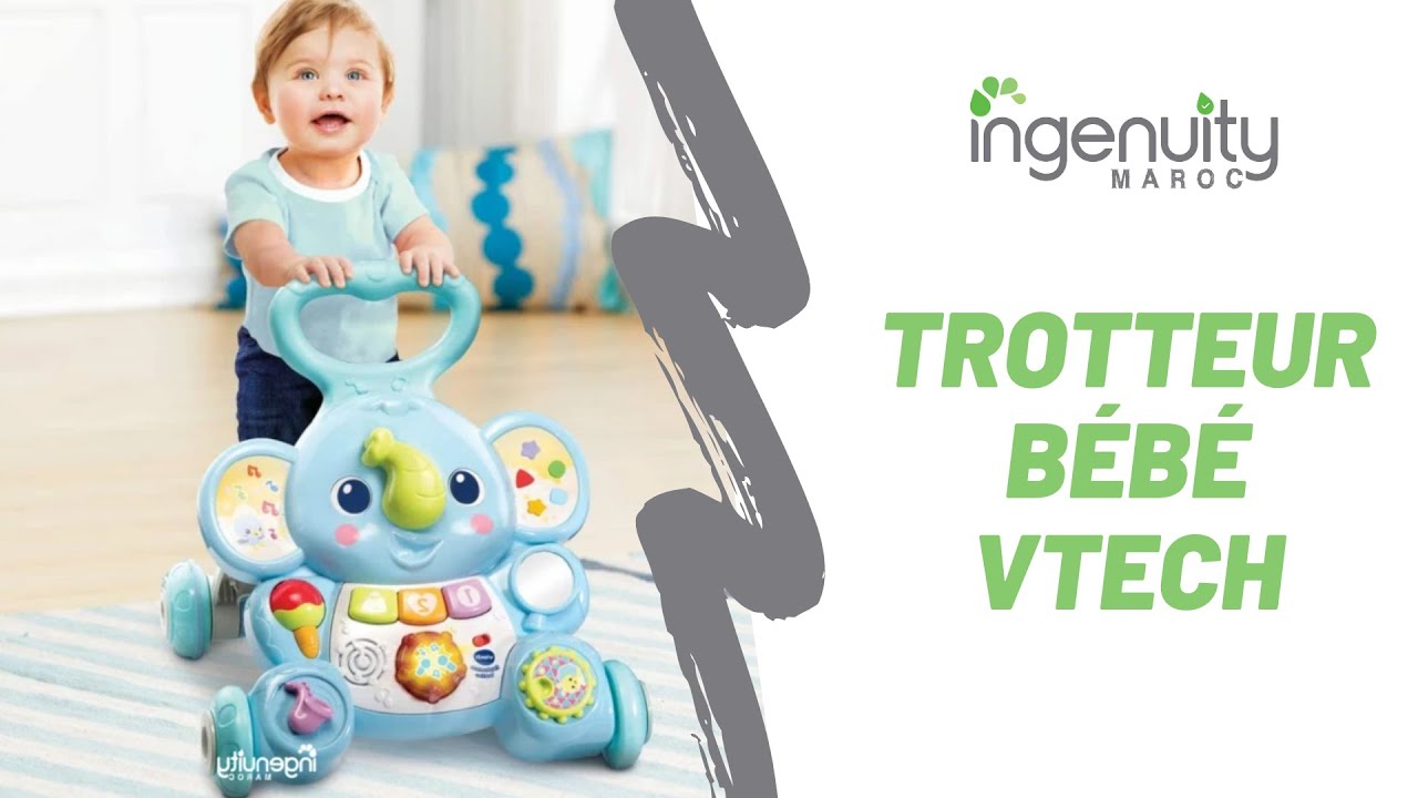 Huanger Trotteur Pousseur Musical avec Jeux Enfant pour Apprendre