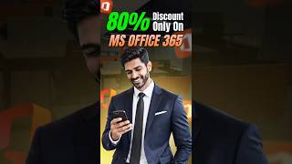 Microsoft 365 At 80% Discount for Everyone 🤩💯🔥#microsoft365 #microsoftoffice365 #shorts