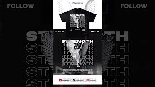 Desain Streetwear T-shirt di Canva Simple Tapi Keren