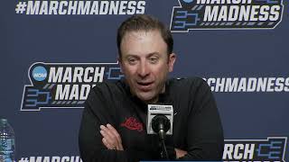 Richard Pitino & New Mexcio Discusses March Madness Run With New Mexico, Loss vs. Michigan State
