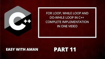 For loop, while loop, do-while loop complete in this video | C++ Full Course In Hindi #11