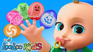 🎃 Halloween Finger Family 👻 + A Ram Sam Sam | Spooky Nursery Rhymes & Kids Songs for Children 🌙✨