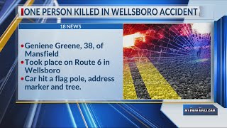 One person killed in Wellsboro head-on crash