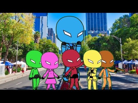 Los Muppets de los Power Rangers héroes - YouTube