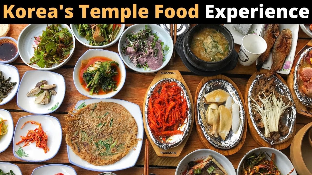 [한글]Korea's Temple Food Experience ( Vegetarian/Vegan friendly