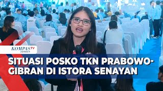 Begini Situasi Terkini Posko TKN Prabowo-Gibran di Istora Senayan