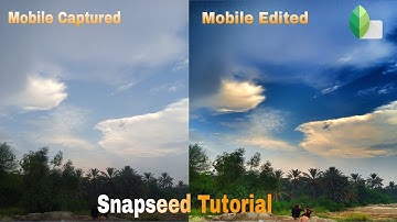 How to Make Images look Dramatic in Snapseed | Snapseed Tutorial | Android | IPhone