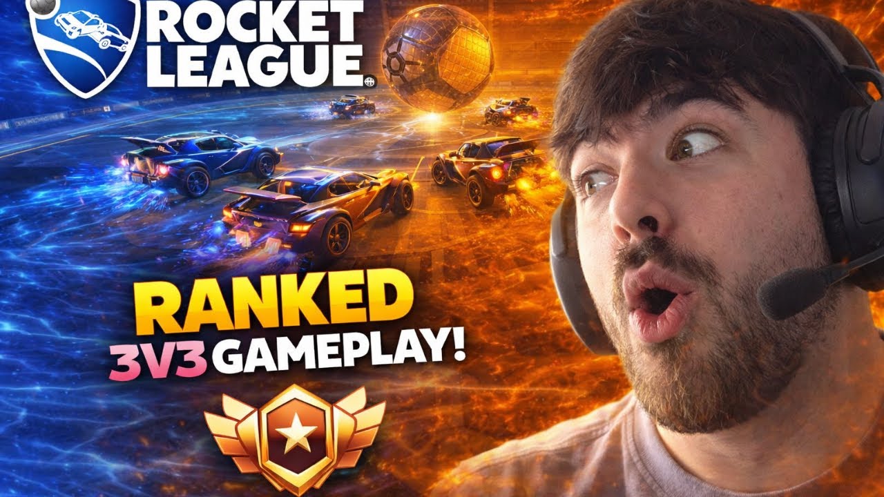 CRAZY STORY WHILE PLAYING 3V3 ROCKET LEAGUE RANKED