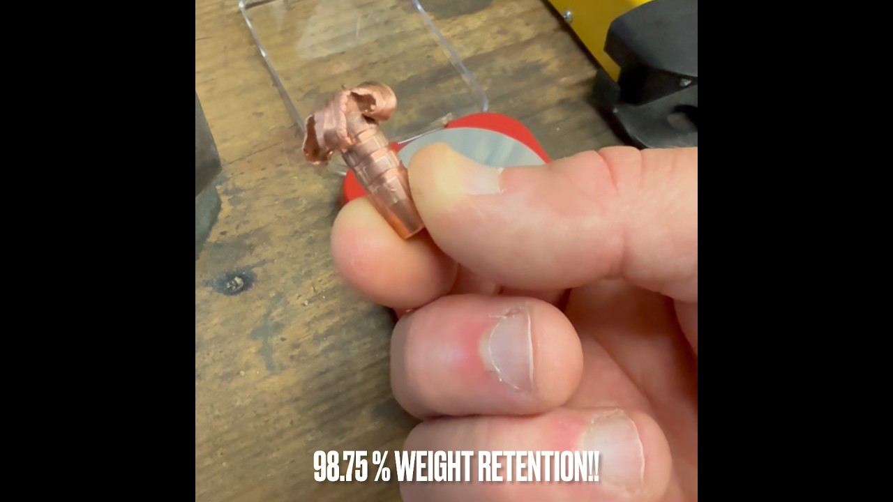 Do monolithic bullets expand? Expansion test- 208 grain LRX in the 300 PRC​⁠ 