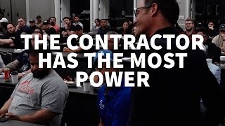 The Contractor Has The Most Power Not The Insurance Adjuster