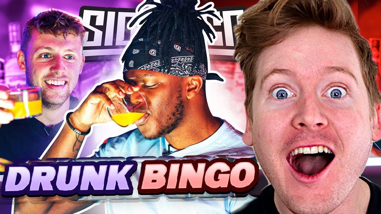 SIDEMEN DRUNK BINGO REACTION