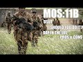 MOS: 11B | INFANTRY INTERVIEW ( OSUT, DAY IN THE LIFE, PT, ETC)