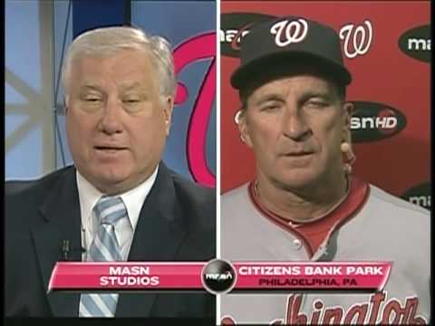 Ray Riggleman Johnny and Ray ask Jim Riggleman about his ejection in the Nats 7-4 ...