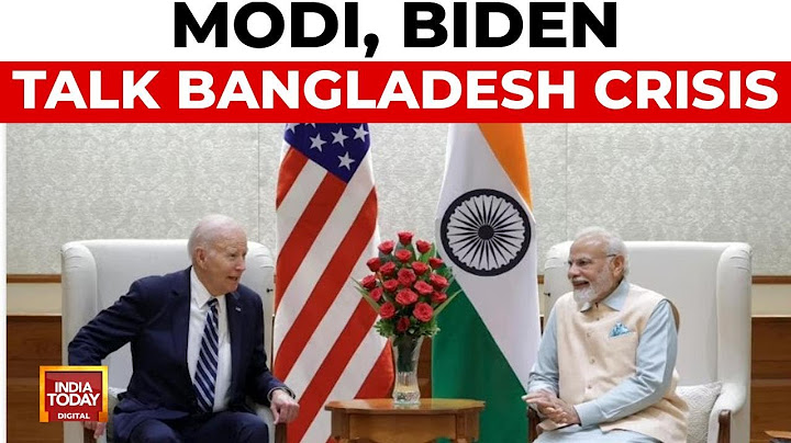PM Modi, US President Biden Discuss Bangladesh Crisis, Hindu Security Concerns | India Today News