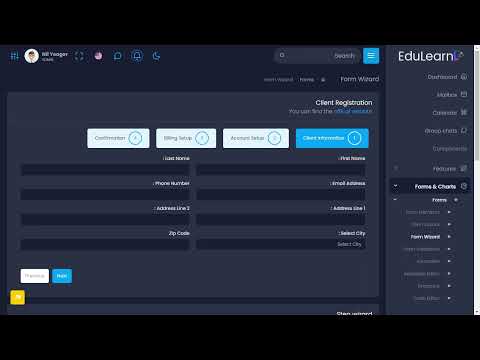 Education Dashboard Bootstrap 5 Admin Web App Template with RTL Light Theme
