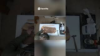 DIY Live Edge Wood Lights Epoxy Pour & Bark Stabilization