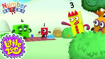 Numberblocks | Blockzilla | Full Episodes | @LittleZooTV