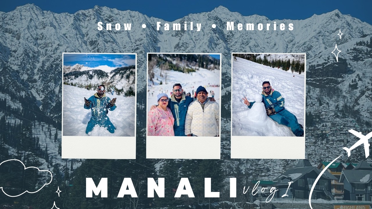 Itni Snow Maine Pehli Baar Dekhi 😱❄️ | Solang Valley, Snow Games & Anniversary Celebration