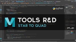 STAR TO QUAD - Autodesk Maya - Tools R&D - part01