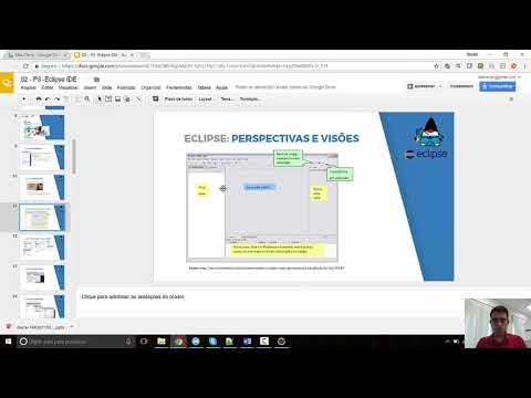 IDE Eclipse - Aula 1 -  Workspace, Working Sets, Perspectives e Views