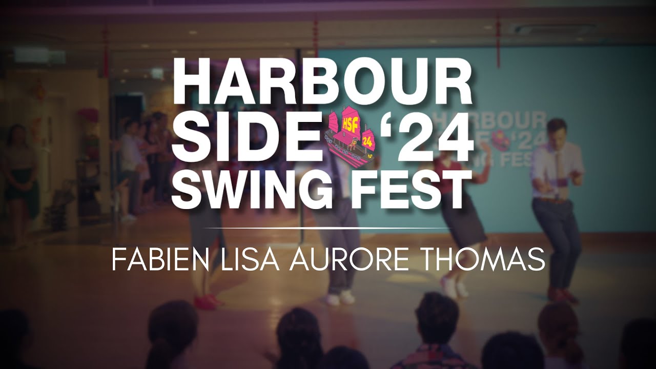 HARBOURSIDE SWING FEST 2024 - Fabien, Lisa, Aurore, Thomas