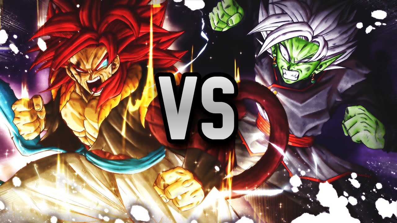 SSJ4 Gogeta против Fused Zamasu никогда не были близки