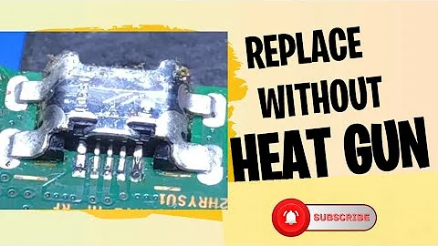 How to replace any smartphone usb charging port without heat gun properly ease way fix it