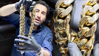 TurnIng A 3 Kilo Gold Chain Into A 4 KILO Gold Chain!!!