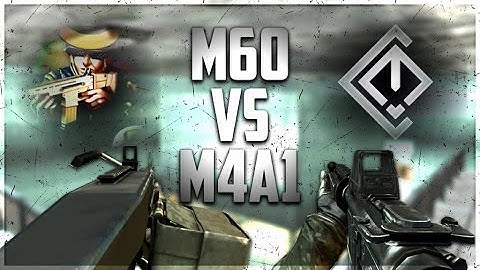 Bullet Force: M60 vs M4A1 With BeachBanana!