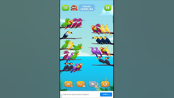 Bird Sort Puzzle l Classic Level 94 l Bird Sort Color Puzzle l Bird Sort Puzzle Challenge - Birds