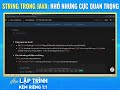 String trong Java: Nhỏ nhưng cực quan trọng