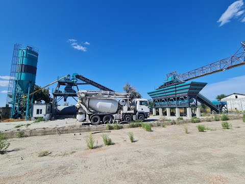 Stationary 60 Concrete Batching Plant – Reliable 60 m³/h Concrete Production