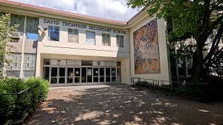 DAVID THOMPSON SECONDARY in VANCOUVER CANADA (High School Walking Tour)