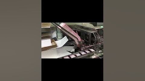 Full automatic counting facial mask cartoner machine for auto counting