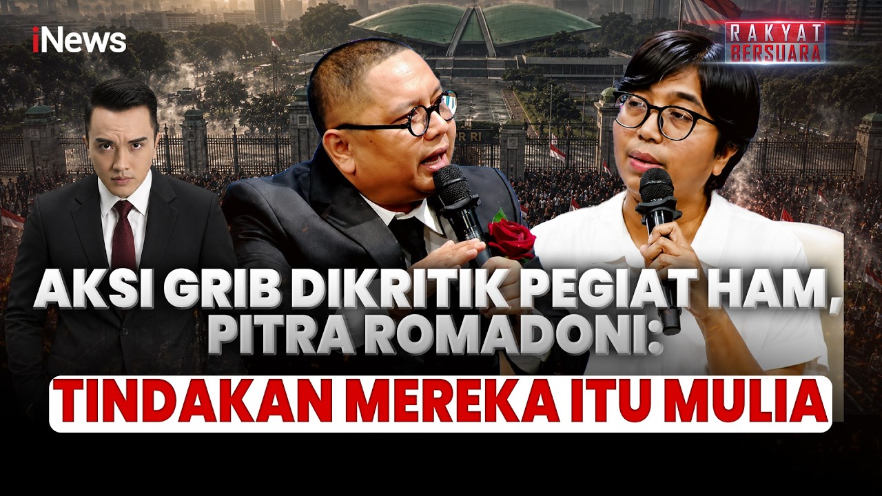 DEBAT PANAS! Pegiat HAM Kritik GRIB Turun Tangan, Pitra: Berarti Mau Rusuh Terus? | Rakyat Bersuara