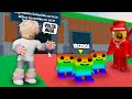 EU FINGI SER UM BRAINROT RARO PARA TROLLAR MEU IRMÃO COM SORTE INFINITA no ROBLOX