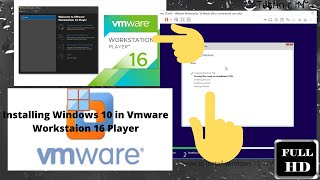 How to Install windows 10 In Vmware Workstation 16 Player (Virtual Machine) in 2021.