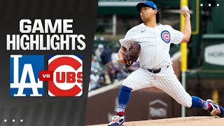 Dodgers vs. Cubs Game Highlights (4\/7\/24) | MLB Highlights