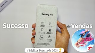 🌟Galaxy A15 (4G)😍Que Bateria é essa😲Free Fire + Teste de Bateria