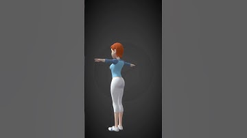 Gwen Tennyson rigged 3D Model
