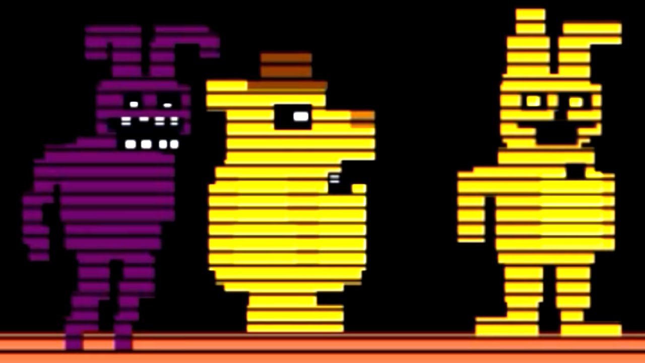 Five Nights at Freddy's 3 PURPLE MAN Minigame 