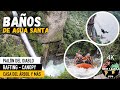 #BAÑOS ECUADOR, QUÉ HACER Y PRECIOS, PAILÓN DEL DIABLO, COLUMPIO DEL FIN DEL MUNDO | 4K |