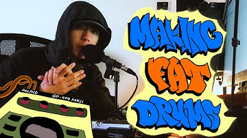 How I make drums POP on sp404 mk2 - lofi boombap beatmaking