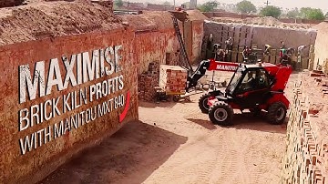 Revolutionize Brick Kiln Operations | Manitou Telehandler MXT 840