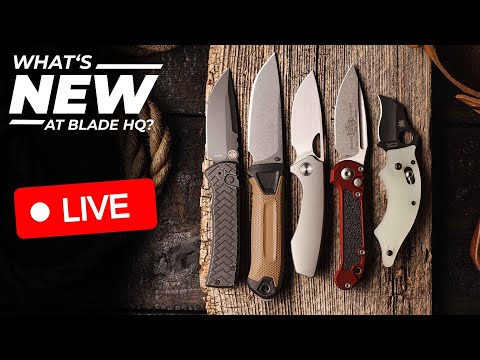 New Knives at Blade HQ for the week of 8/11/2025 LIVE