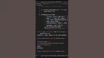 HOW TO REVERSE A STRING IN PYTHON