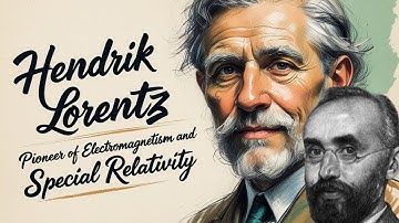 Hendrik Lorentz Pioneer of Electromagnetism and Special Relativity 1853–1928