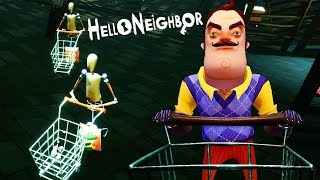 картинка: ЧТО СОСЕД ЗАБЫЛ В СУПЕРМАРКЕТЕ?! ПОЛНОЕ ПРАВИЛЬНОЕ ПРОХОЖДЕНИЕ HELLO NEIGHBOR BETA ПРИВЕТ СОСЕД БЕТА