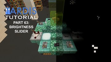 Minecraft 1.19 TARDIS Tutorial Part 63: Brightness Slider